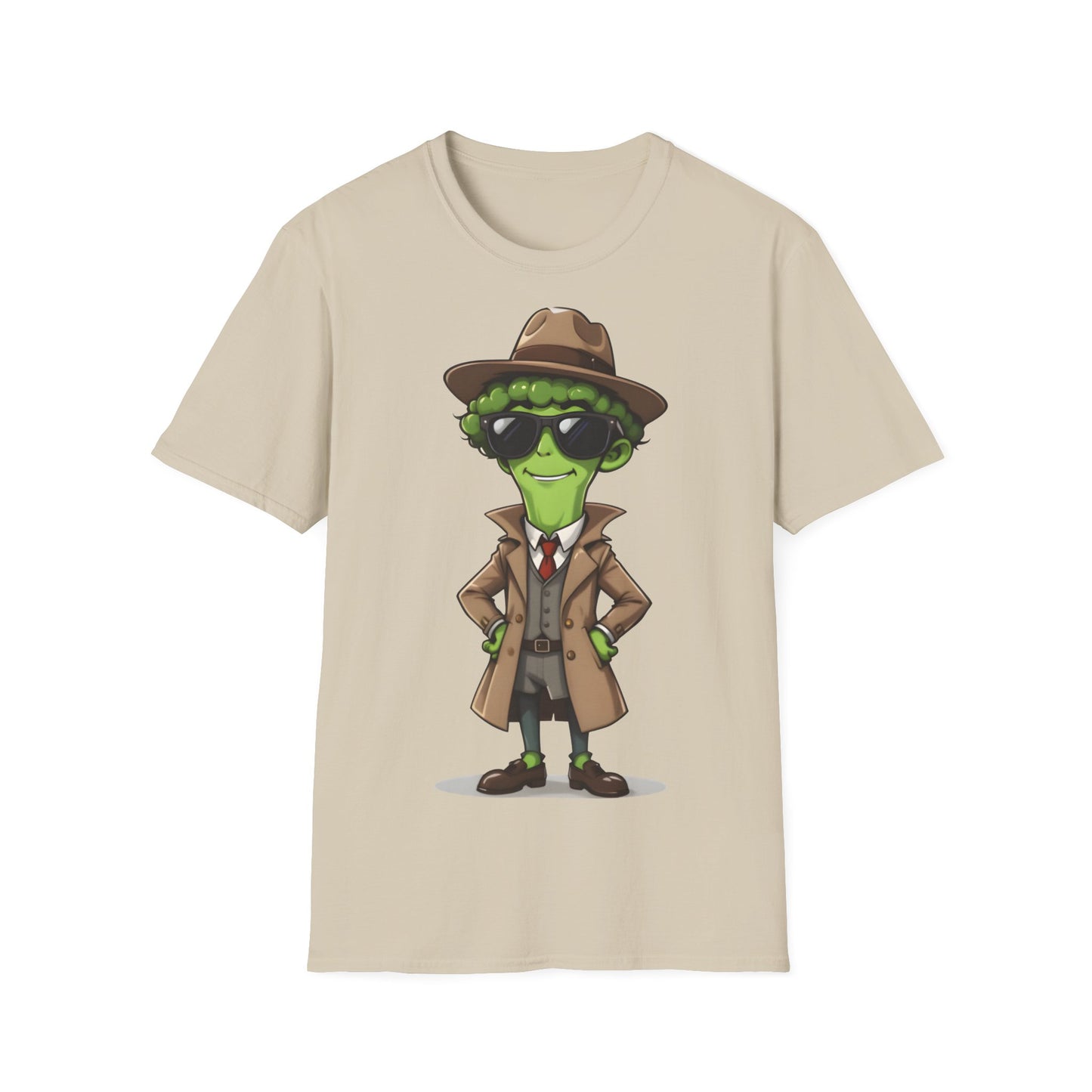 „Brokkoli undercover“ – Comic-Shirt für geheime Gemüsemomente