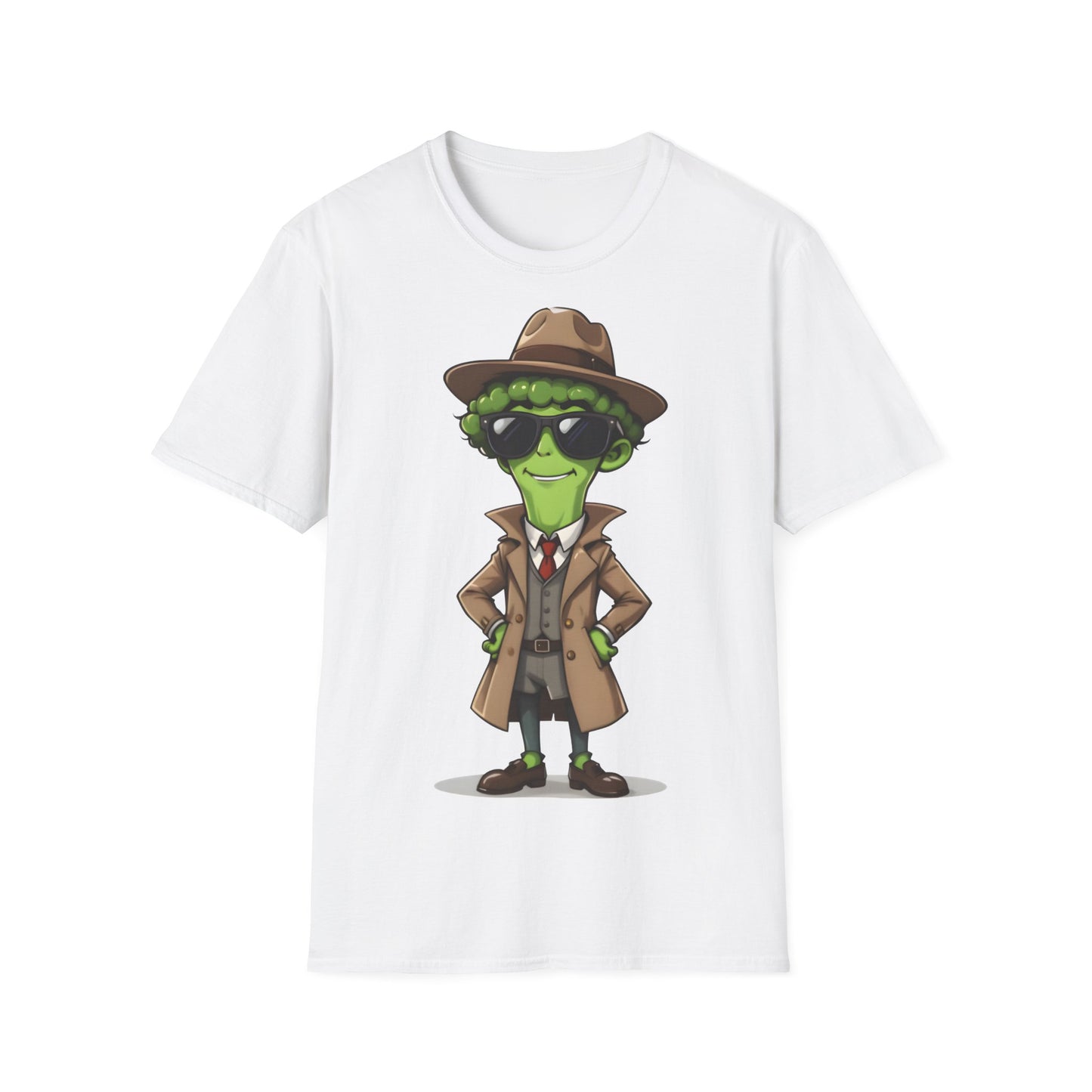 „Brokkoli undercover“ – Comic-Shirt für geheime Gemüsemomente