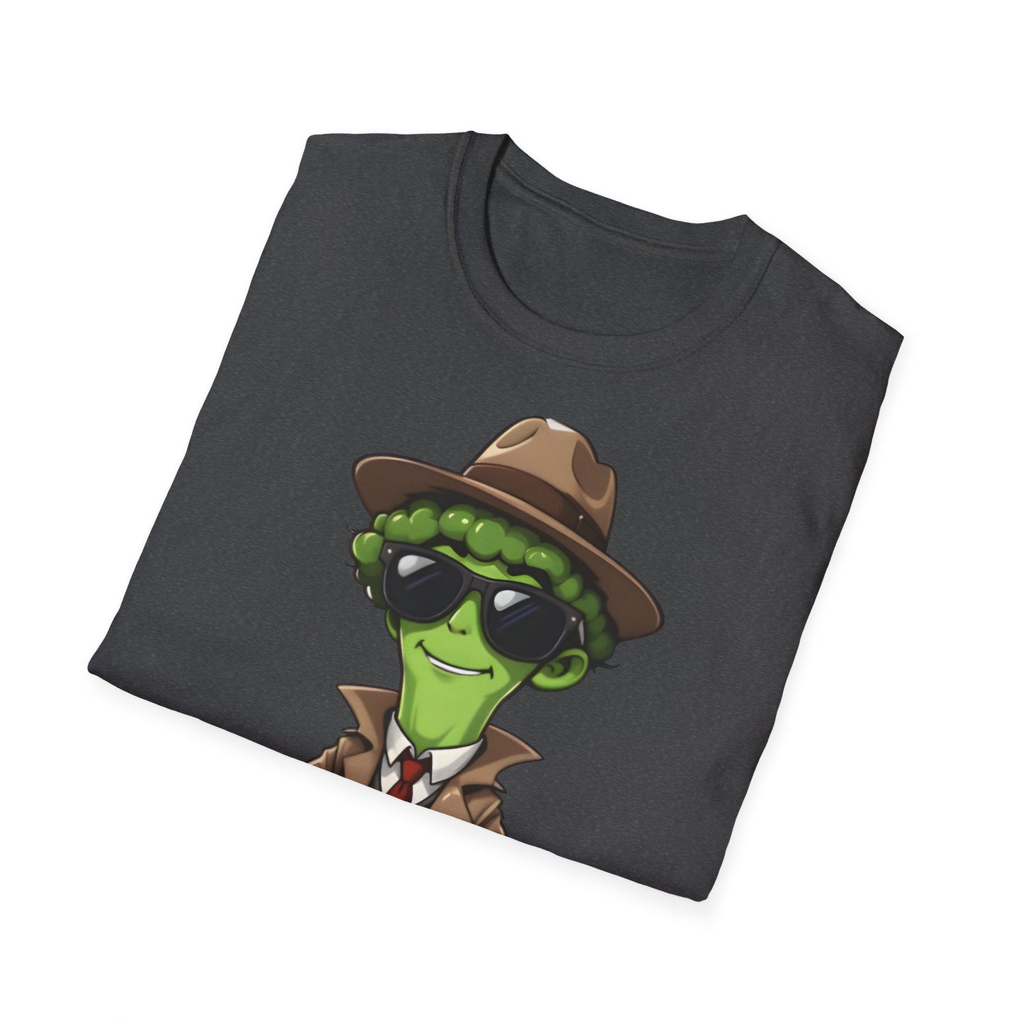 „Brokkoli undercover“ – Comic-Shirt für geheime Gemüsemomente