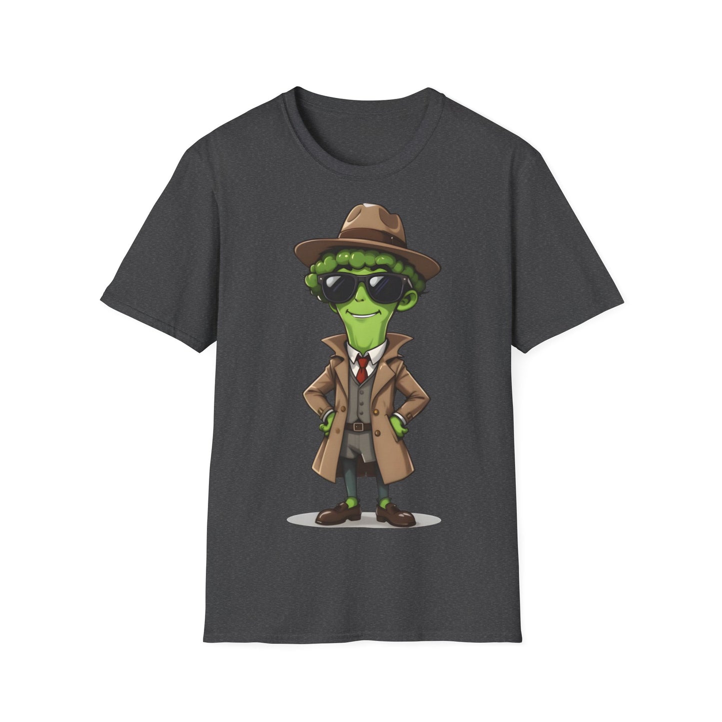 „Brokkoli undercover“ – Comic-Shirt für geheime Gemüsemomente