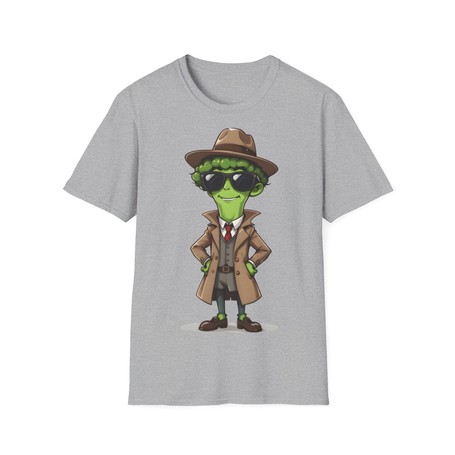 „Brokkoli undercover“ – Comic-Shirt für geheime Gemüsemomente