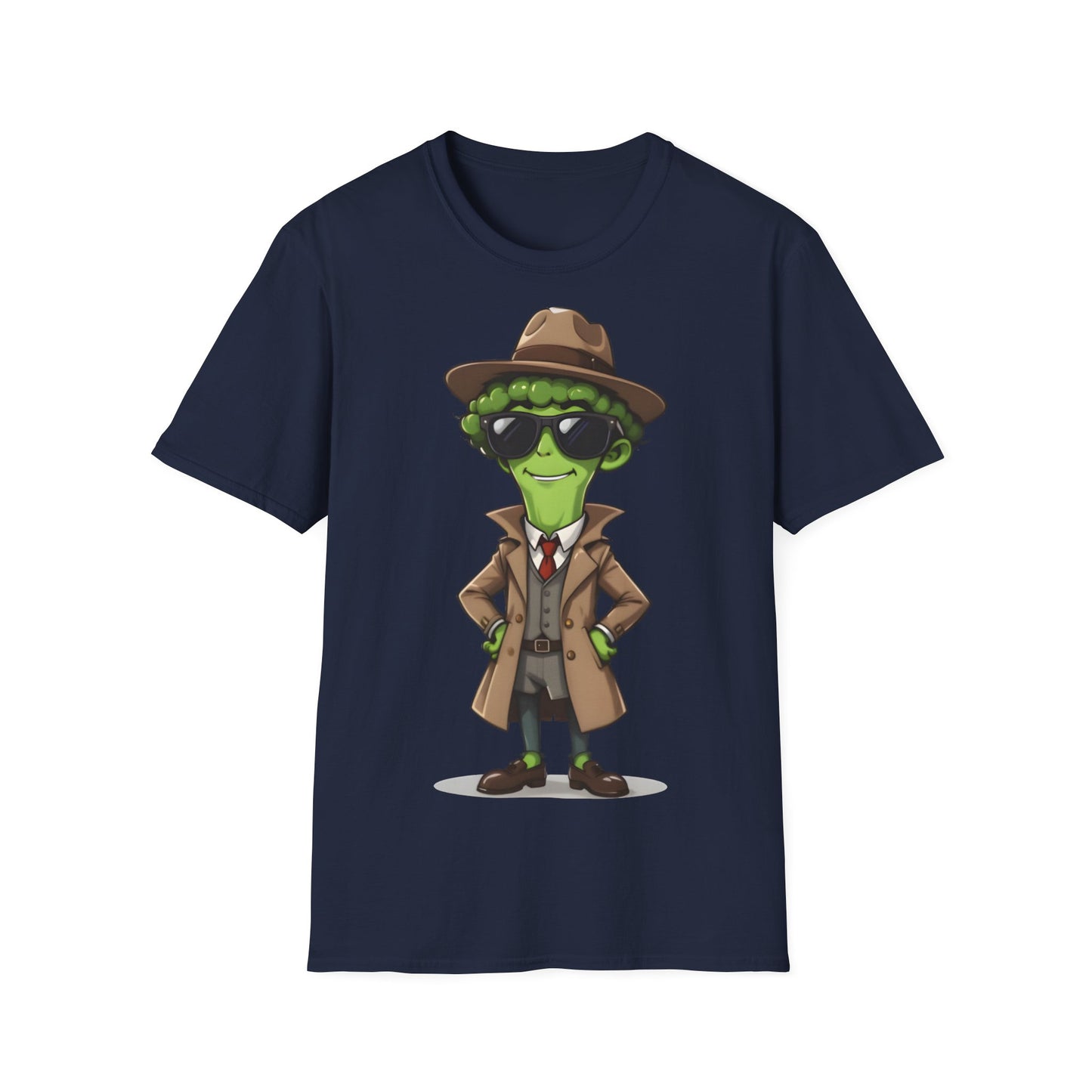 „Brokkoli undercover“ – Comic-Shirt für geheime Gemüsemomente