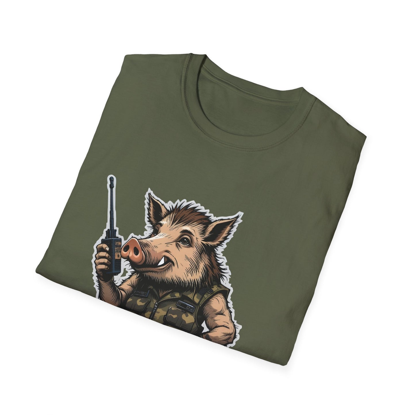 „Wildschwein mit Camouflage“ – Wald-Einsatzbereit