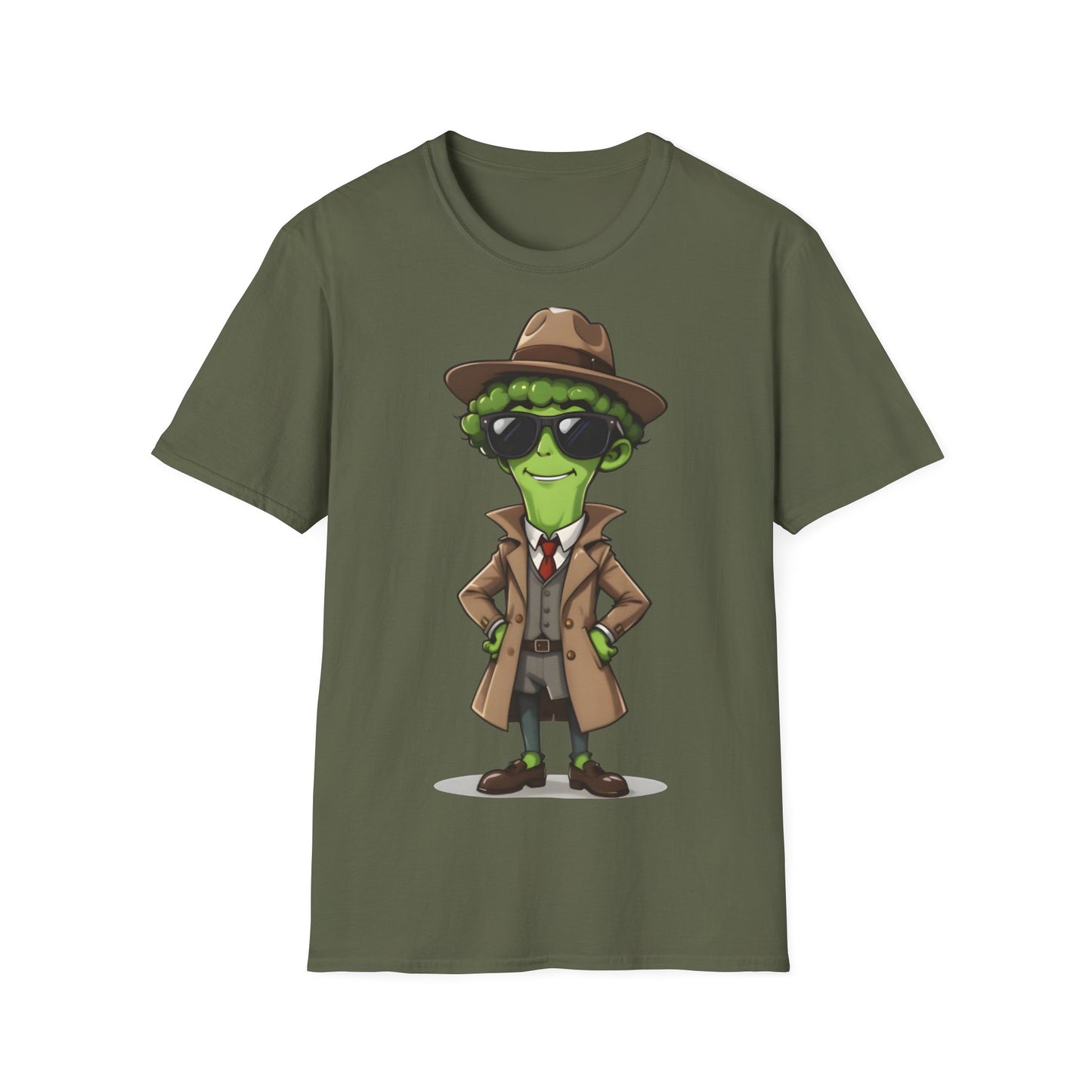 „Brokkoli undercover“ – Comic-Shirt für geheime Gemüsemomente