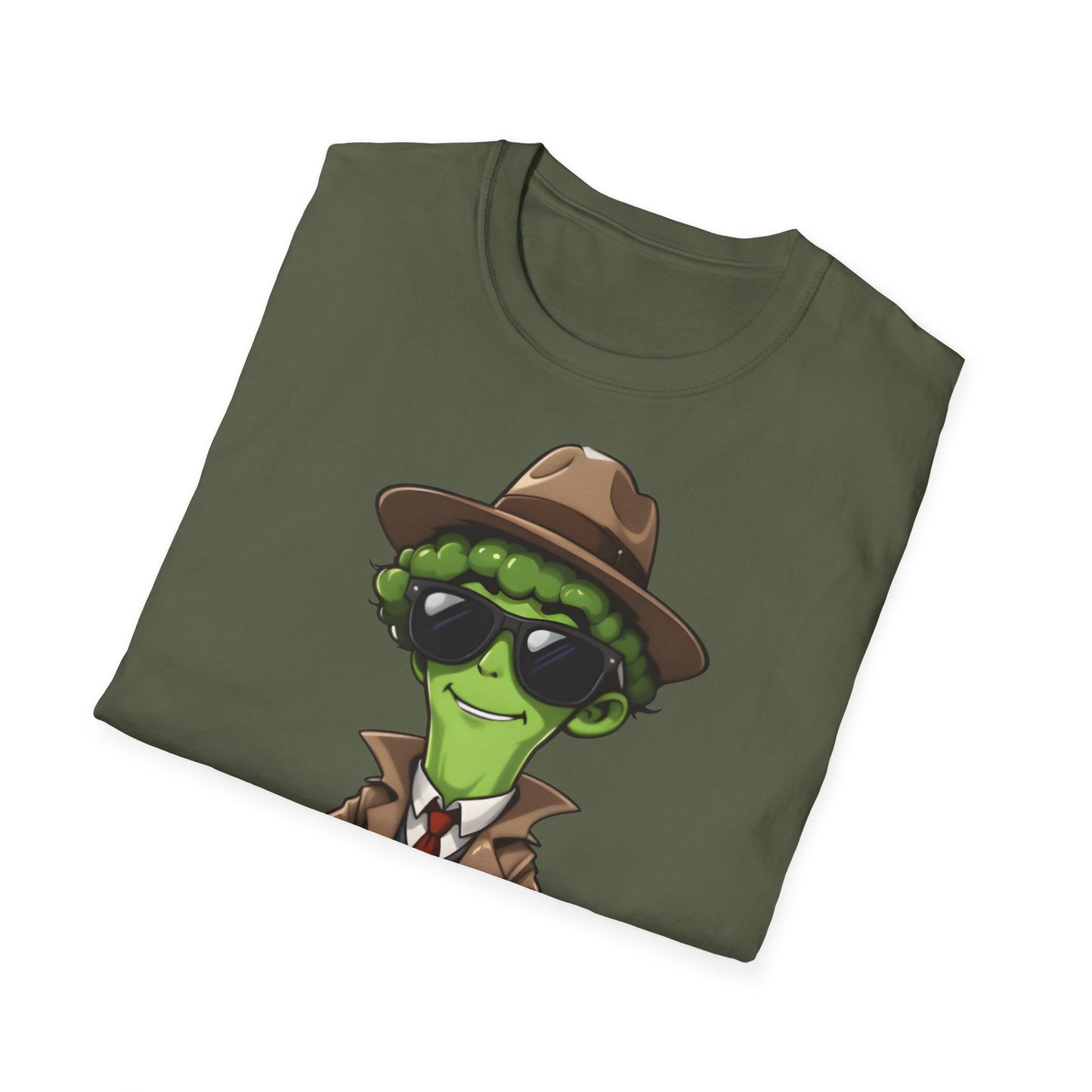 „Brokkoli undercover“ – Comic-Shirt für geheime Gemüsemomente