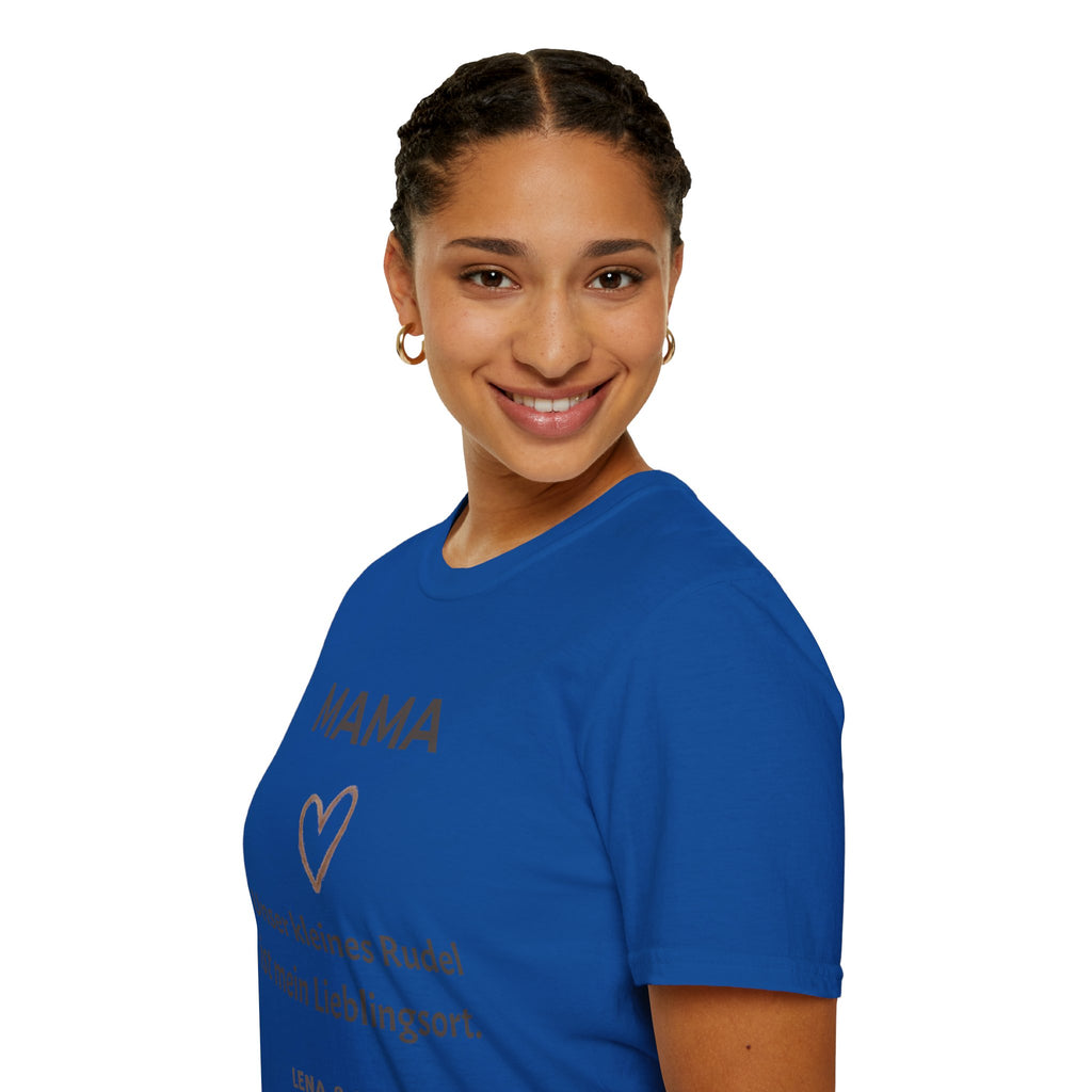 Mama Shirt personalisiert – Unser kleines Rudel