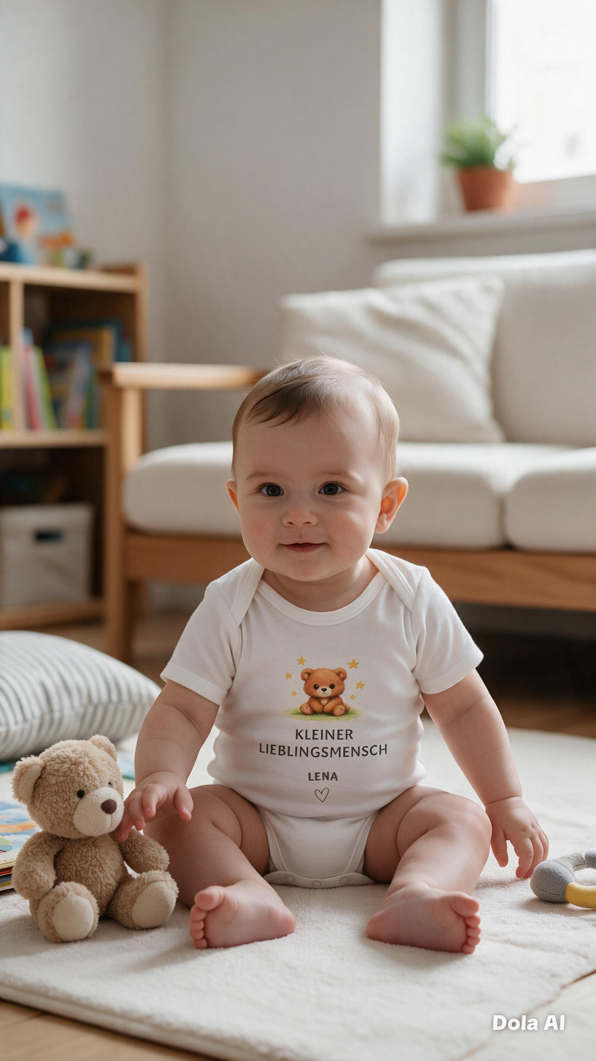 Personalisierter Babybody – Kleiner Lieblingsmensch