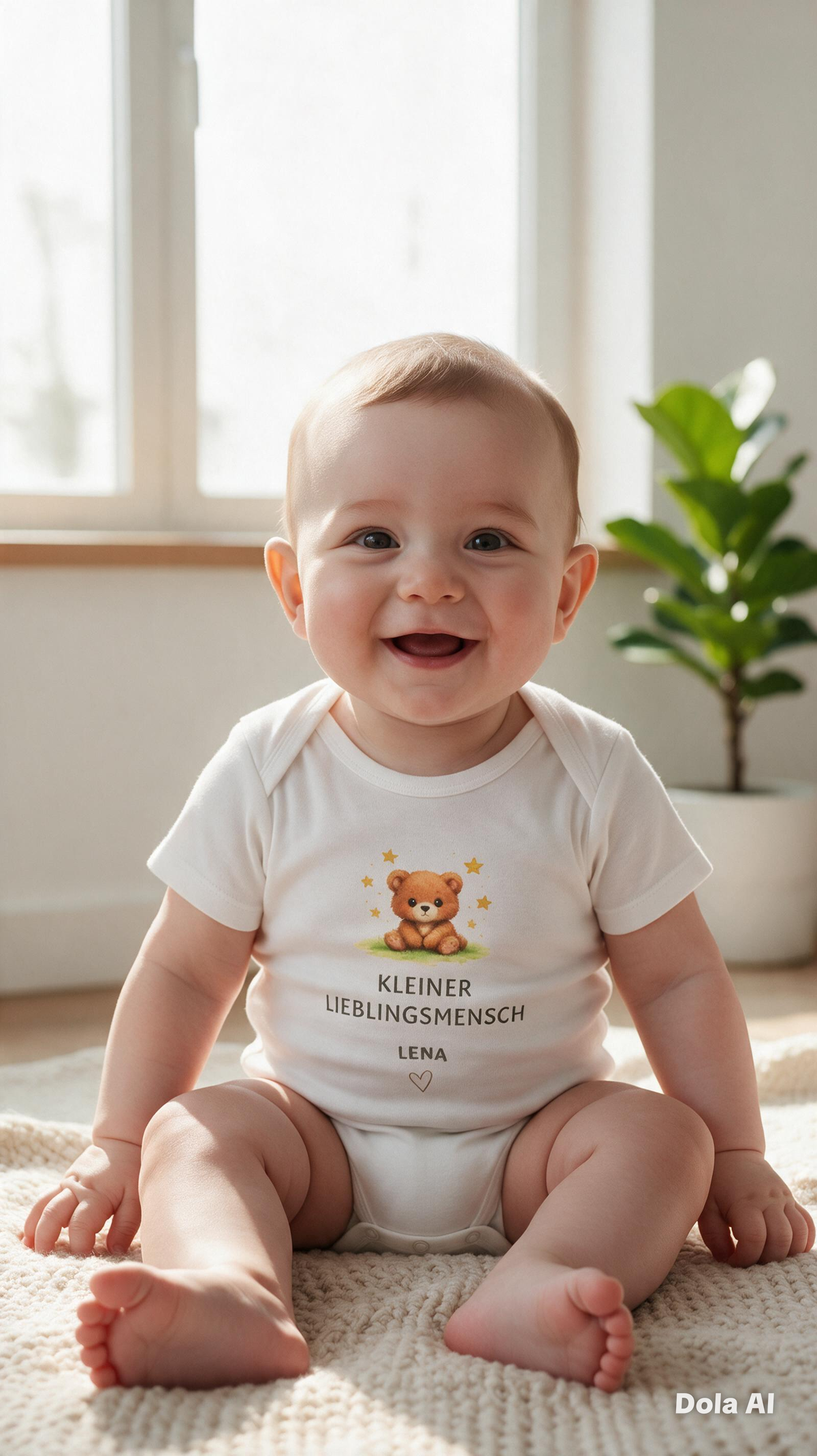 Personalisierter Babybody – Kleiner Lieblingsmensch
