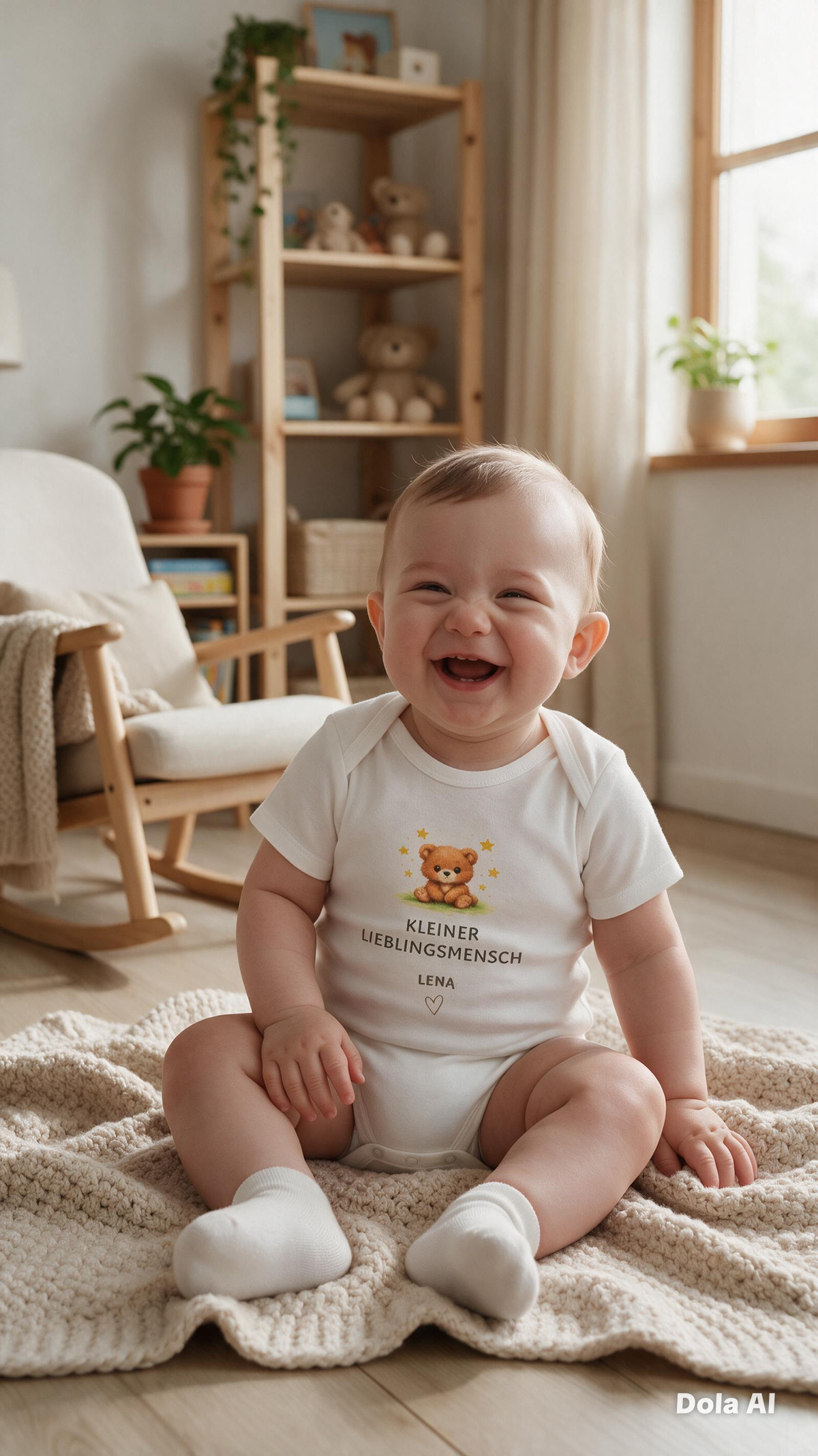 Personalisierter Babybody – Kleiner Lieblingsmensch