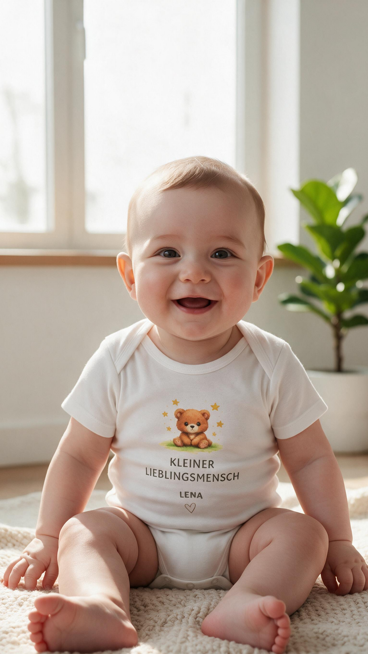 Personalisierter Babybody – Kleiner Lieblingsmensch