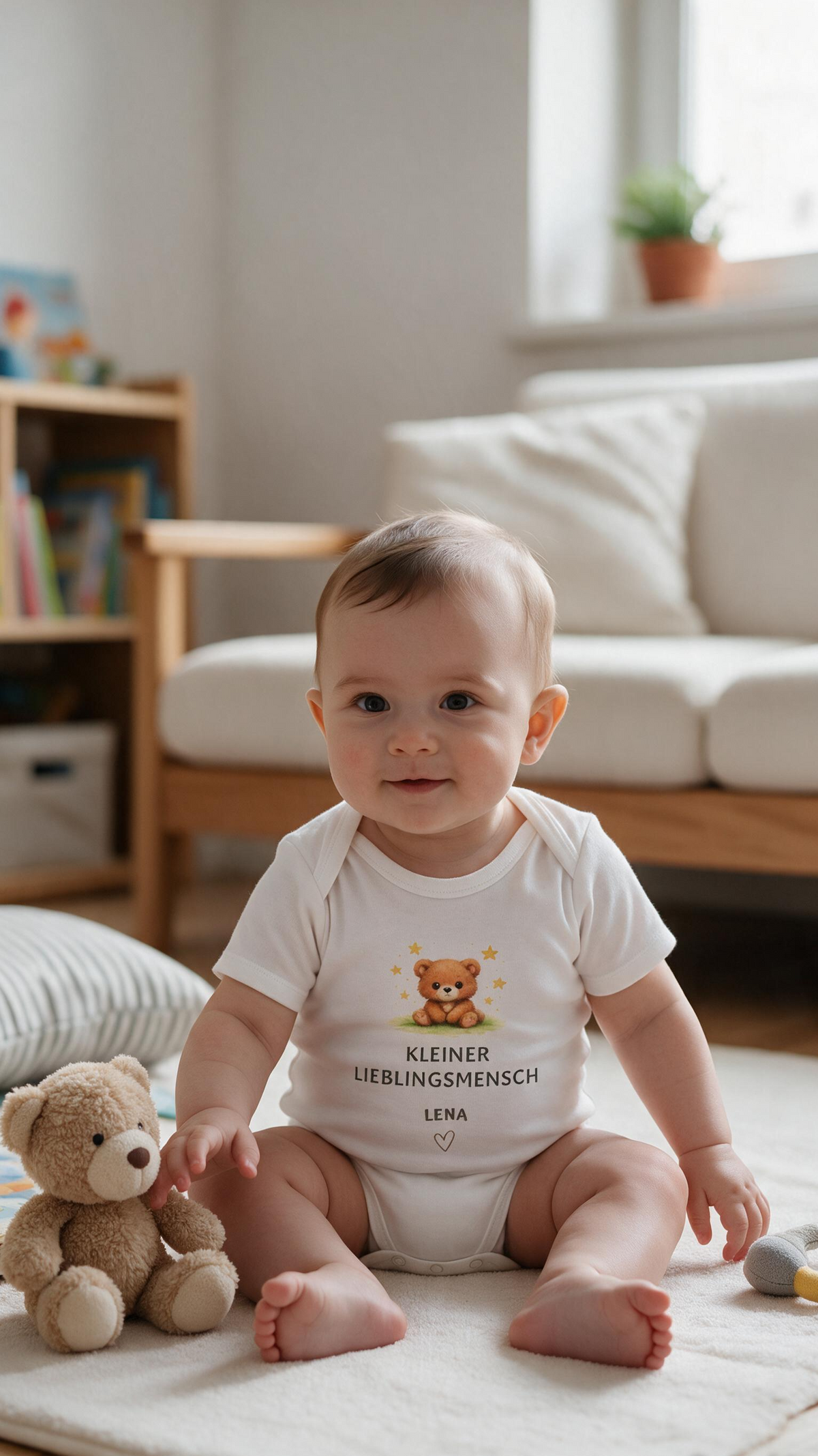 Personalisierter Babybody – Kleiner Lieblingsmensch